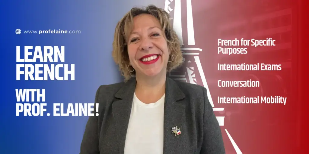 Prof. Elaine, French teacher in Paris